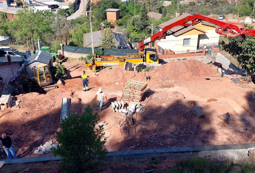 Realización de muros