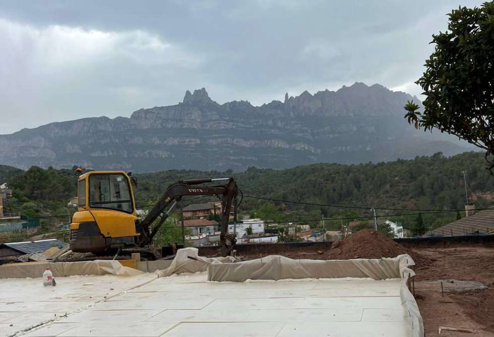 Colocación aislamiento XPS extruido